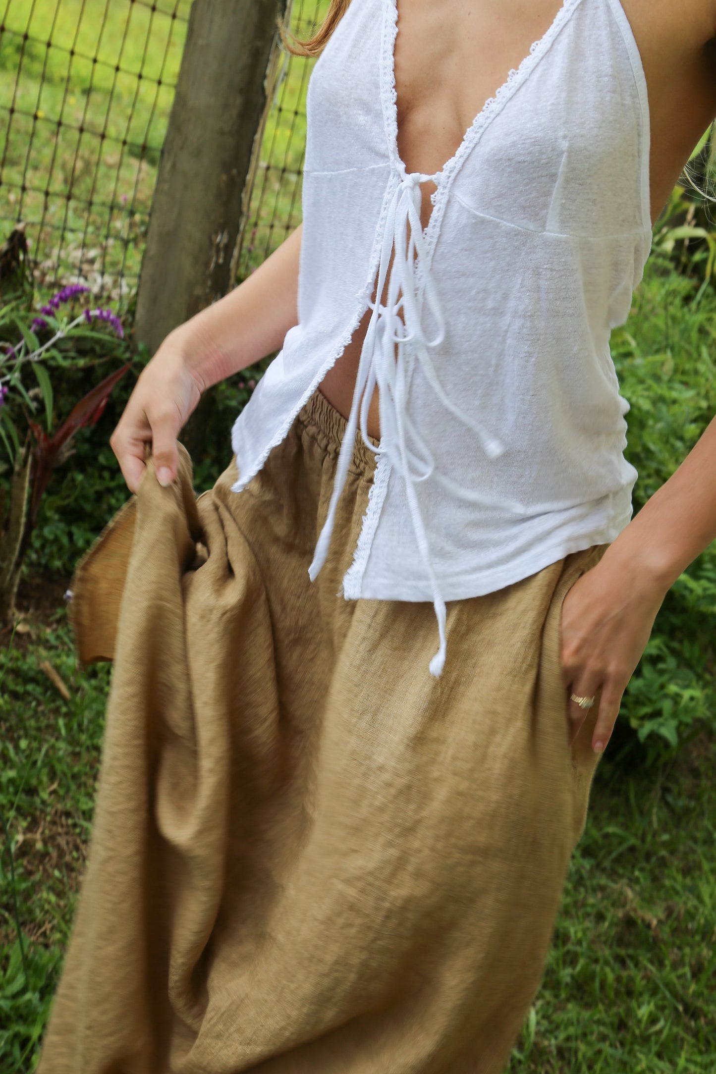 Koa Skirt / Lino