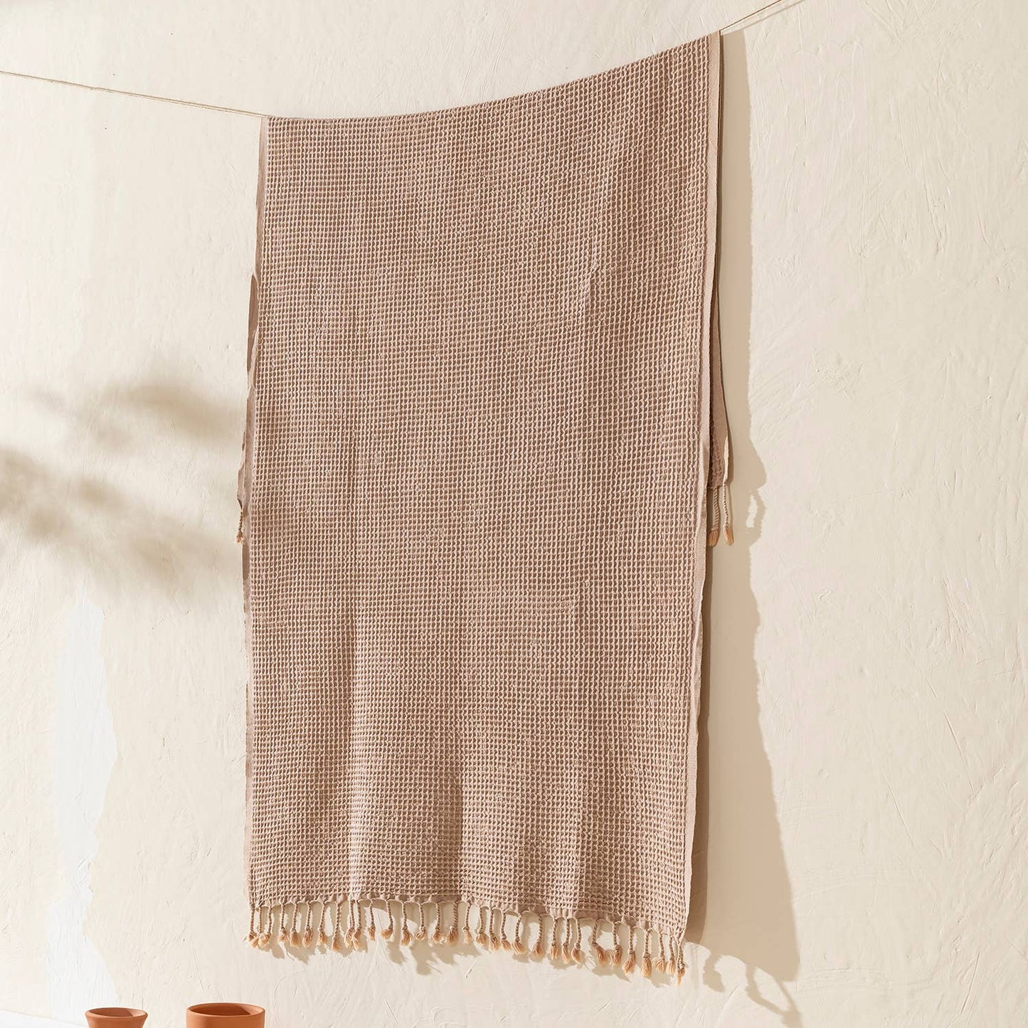 Turkish Beach Towel / Stonewashed Waffle