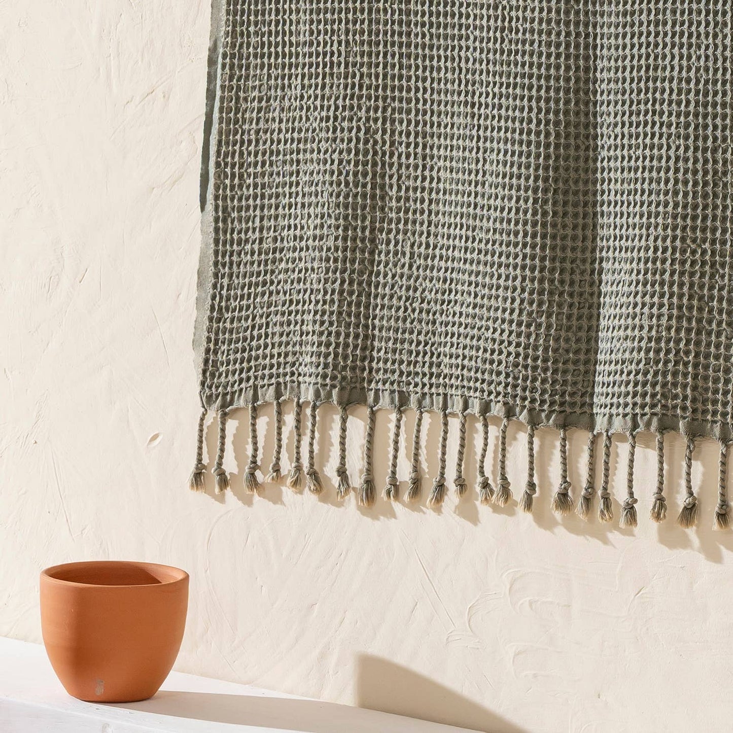 Turkish Beach Towel / Stonewashed Waffle