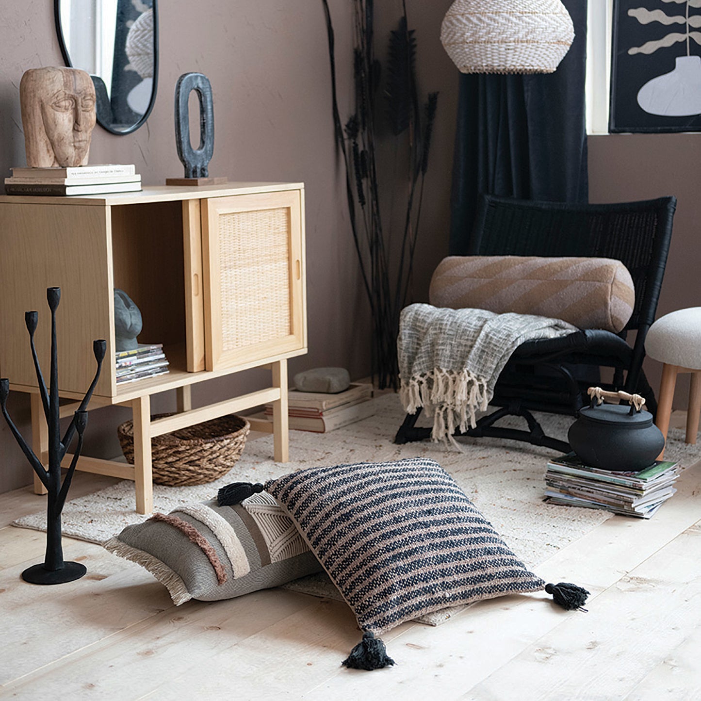 Woven Stripe Pillow
