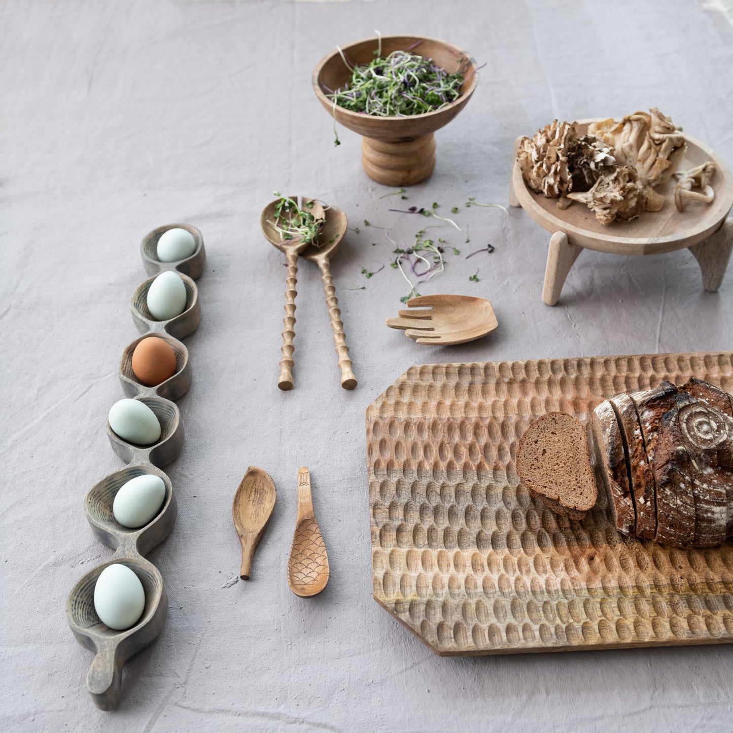 Mango Wood Serving Dish