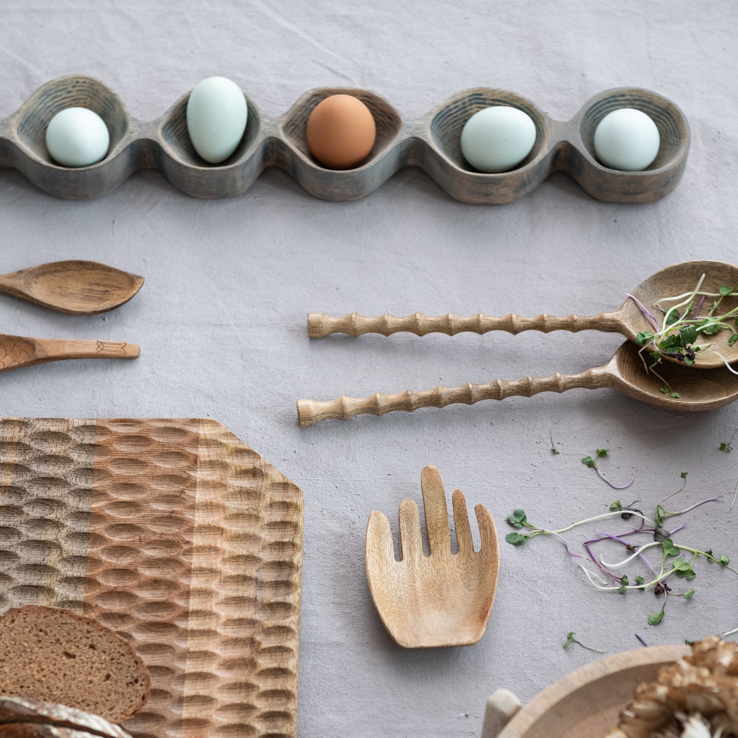 Mango Wood Serving Dish
