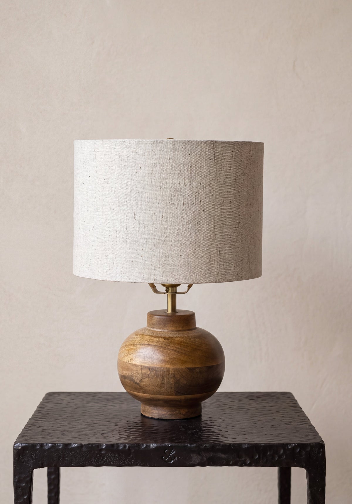 Mango Wood Table Lamp