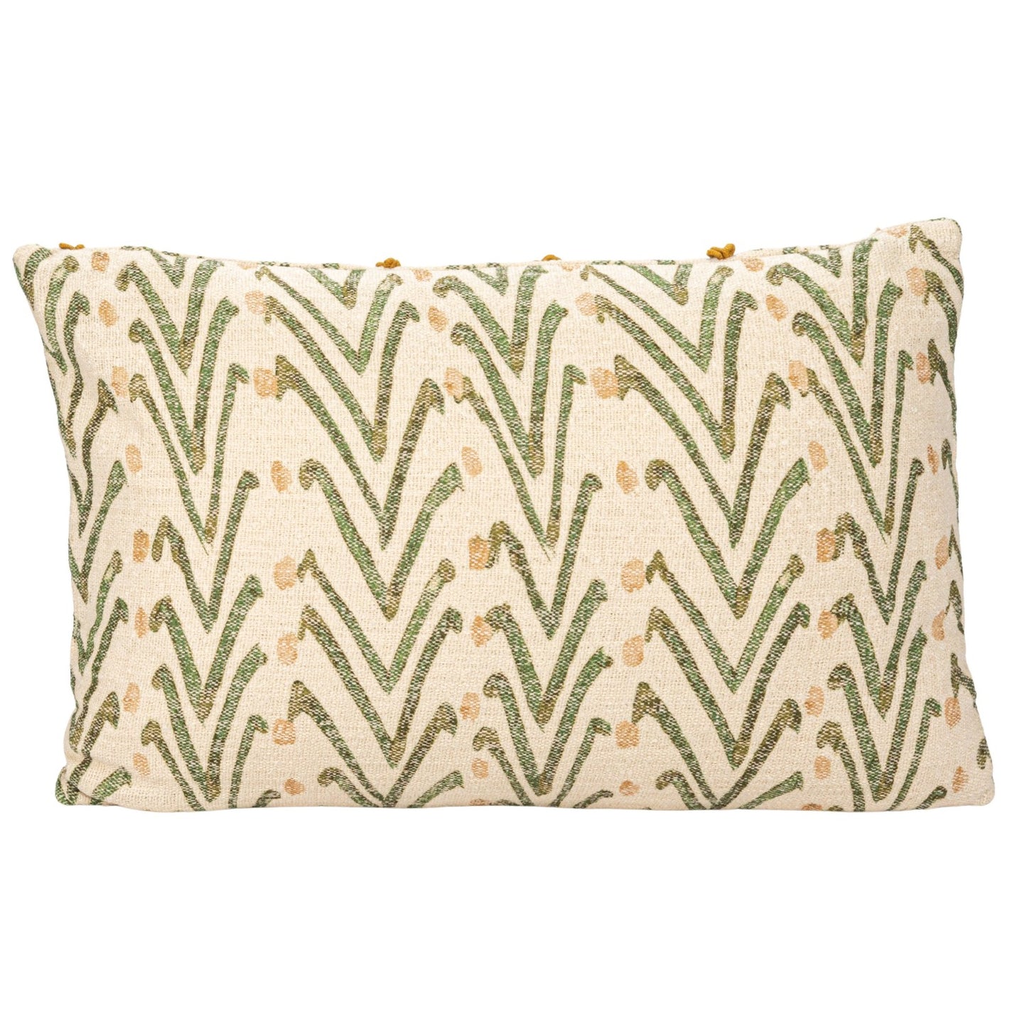 Meadow Block Print Lumbar Pillow