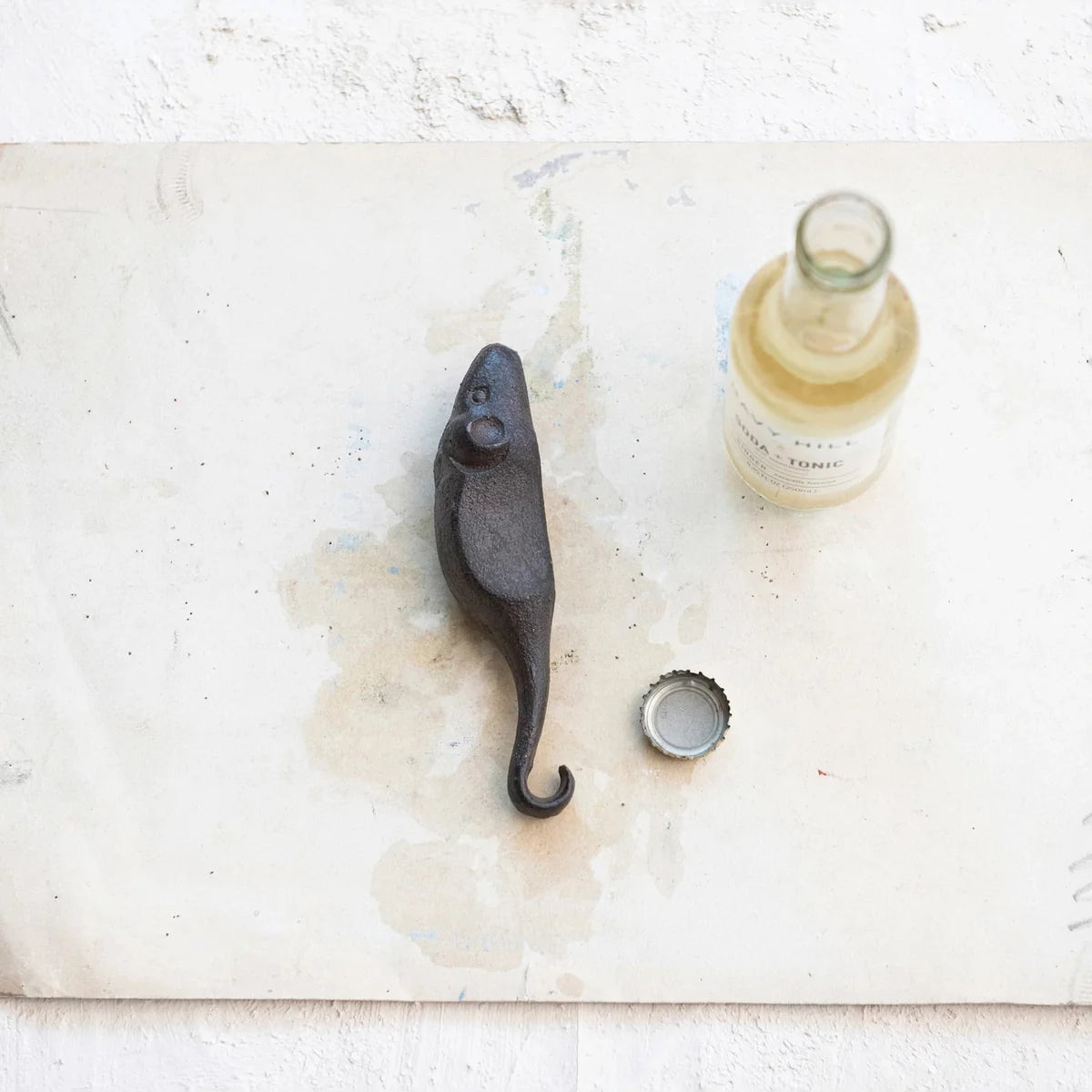 Cast Iron Mouse Bottle Opener