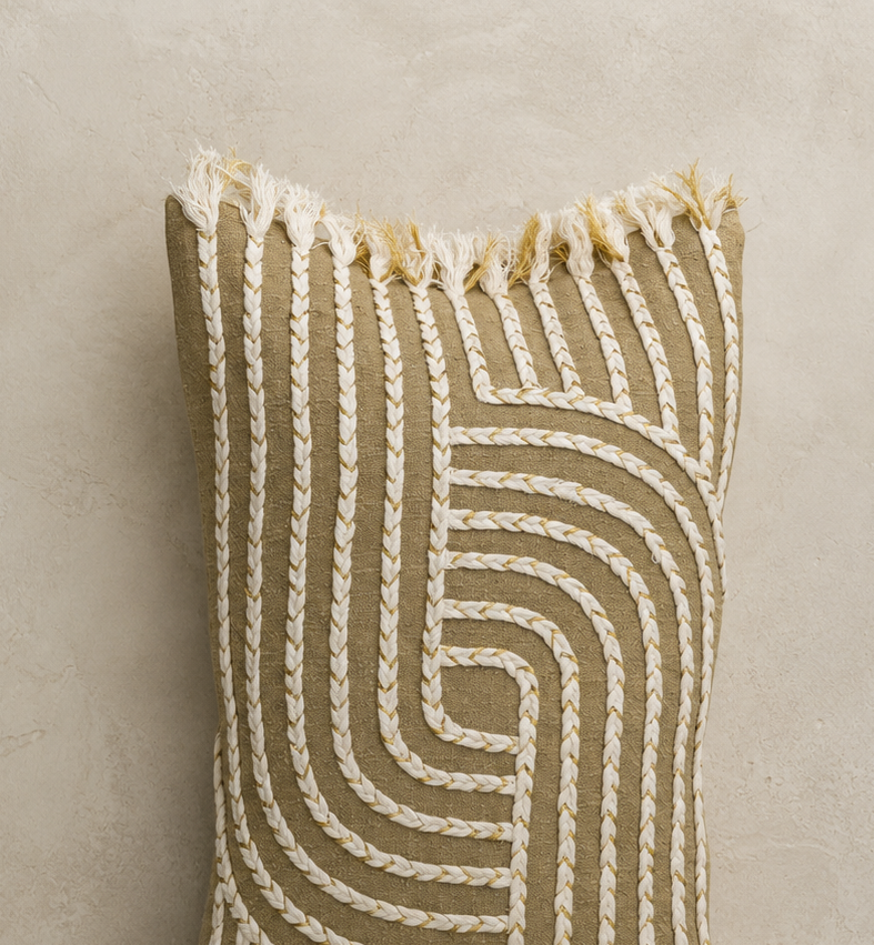 Braided Lumbar Pillow