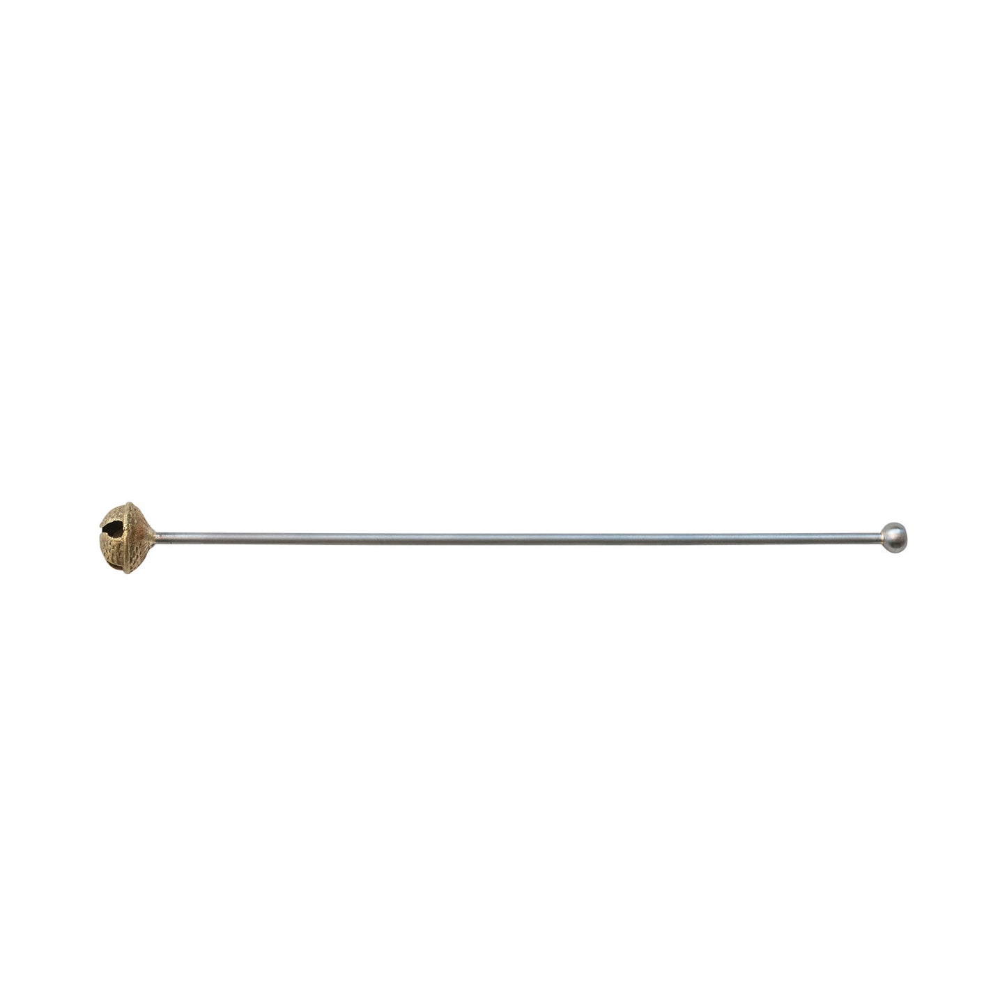 Brass Cocktail Stirrer with Bell
