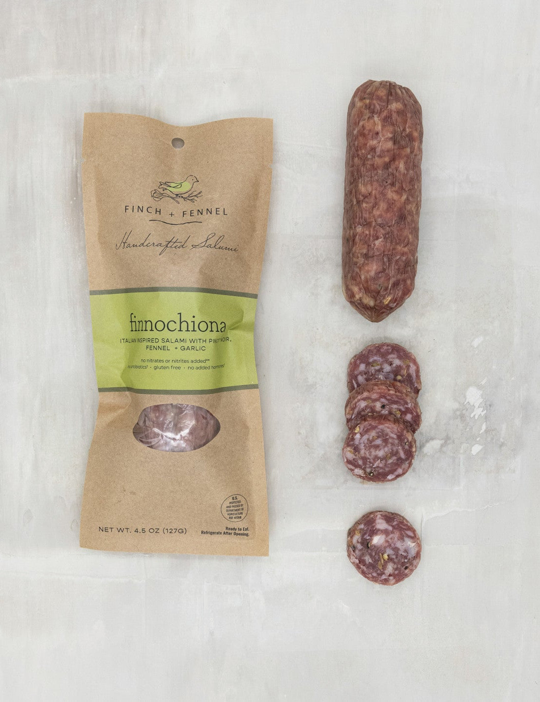 4.5 oz. Finnochiona Salumi