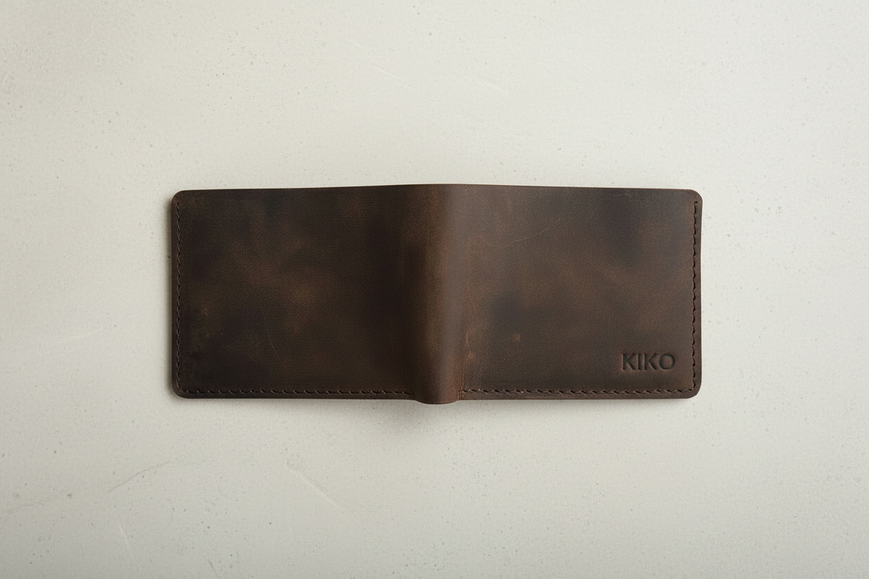Brown Leather Bifold