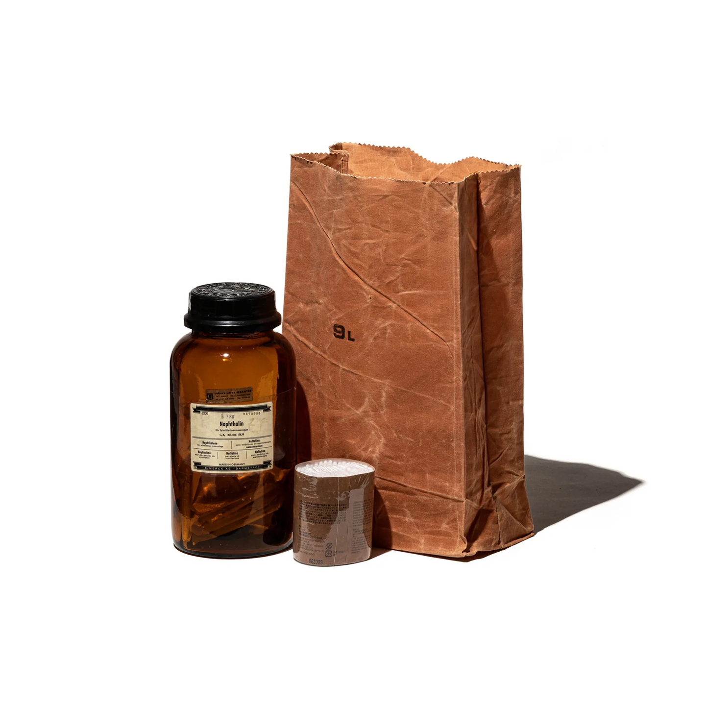 GROCERY BAG 9L BROWN