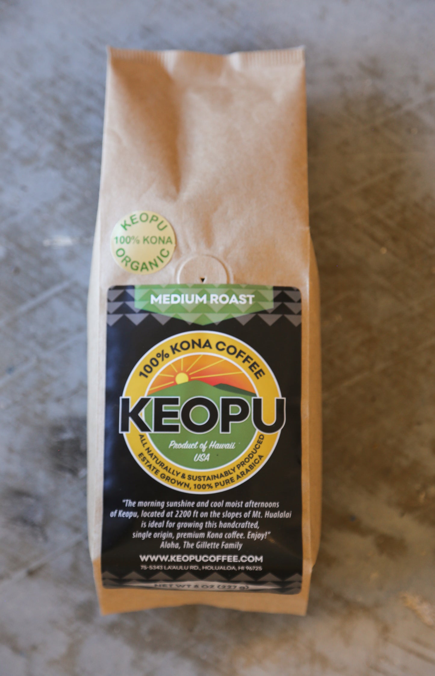 Kona Coffee / Keopu