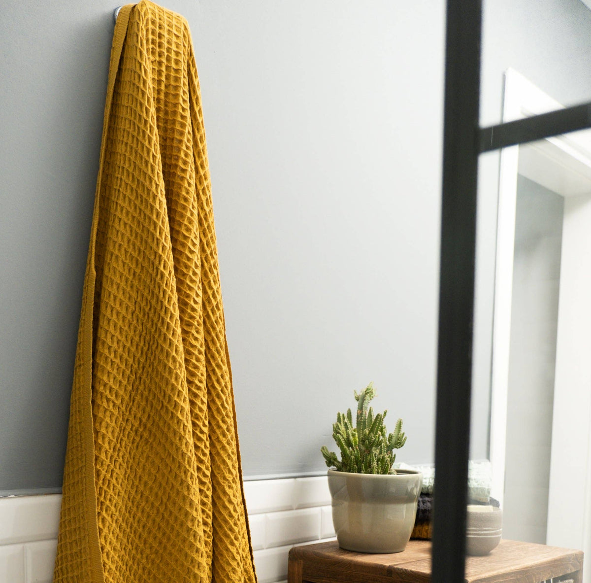Allori Waffle Bath Towel
