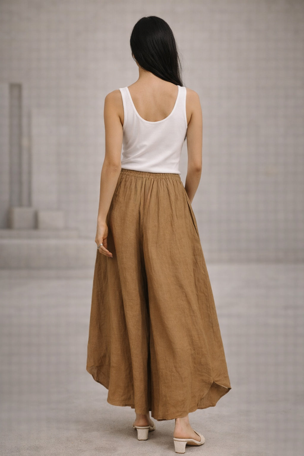 Seagrass Trouser // Lino