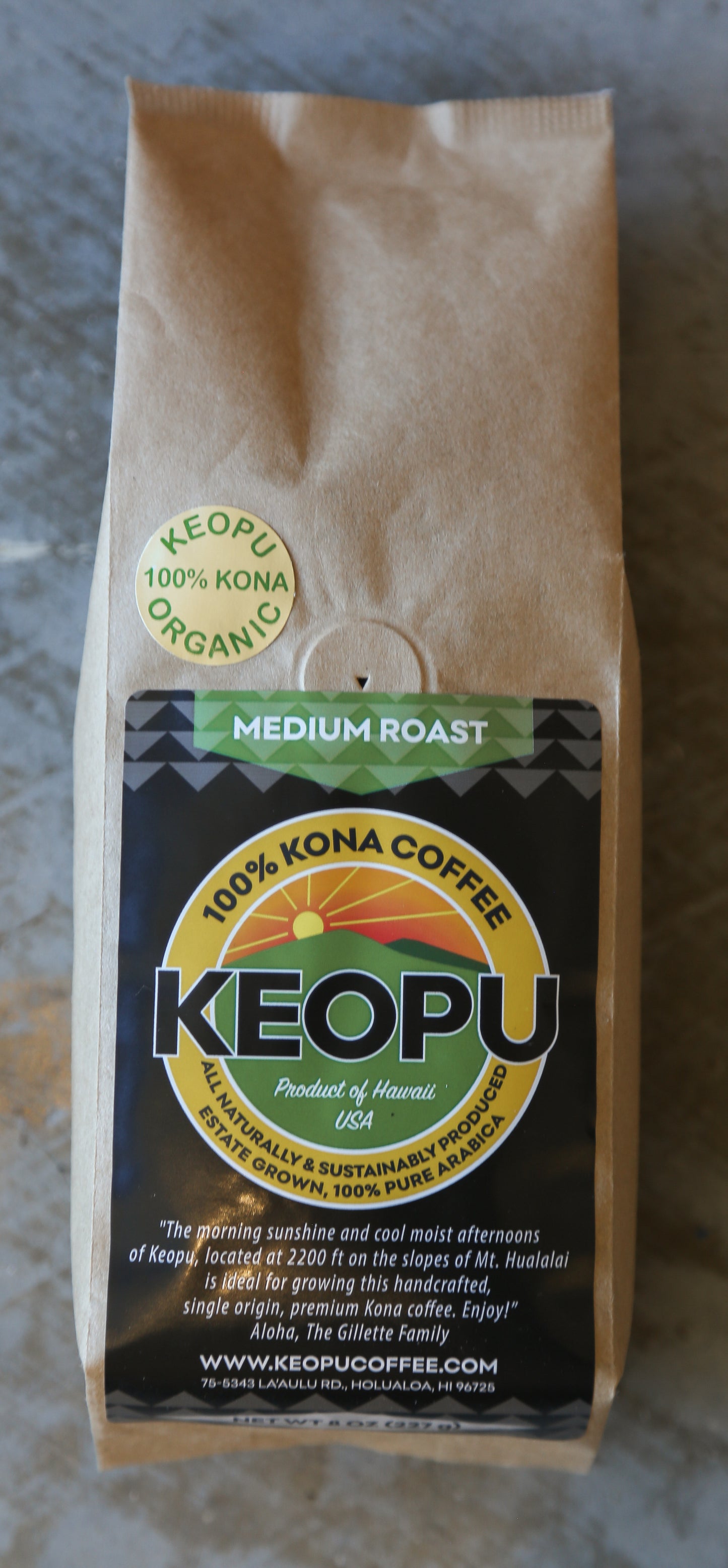 Kona Coffee / Keopu