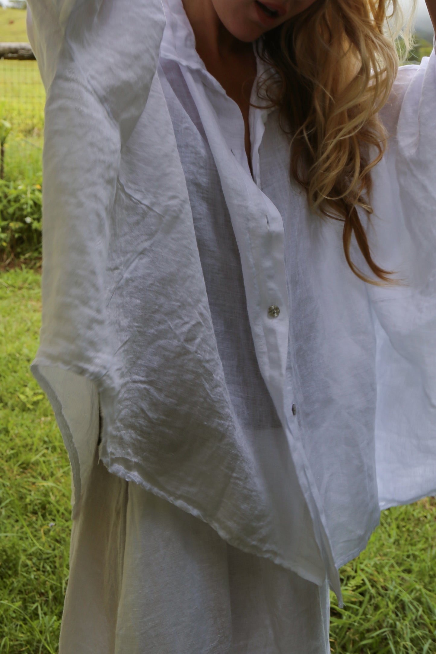 Kohala Button Up / Lino