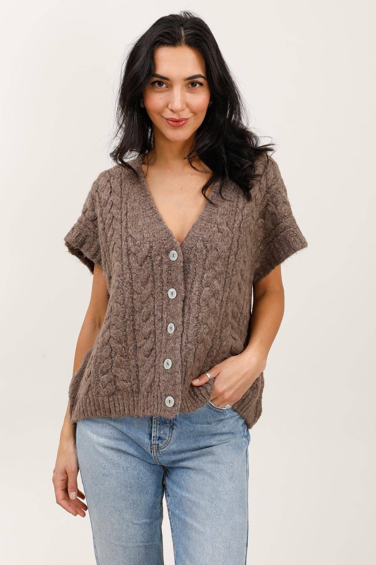 Rowan Cable Vest