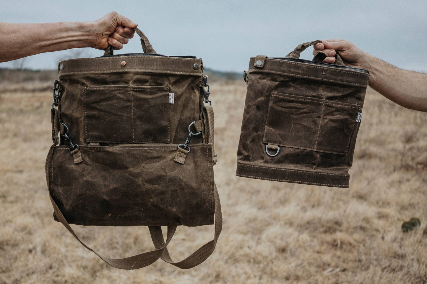 Harvesting & Gathering Bag- Waxed Canvas