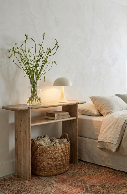 Mango Wood Console Table