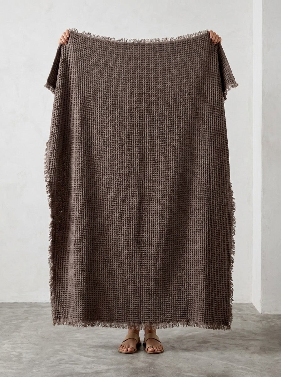Cotton Waffle Throw
