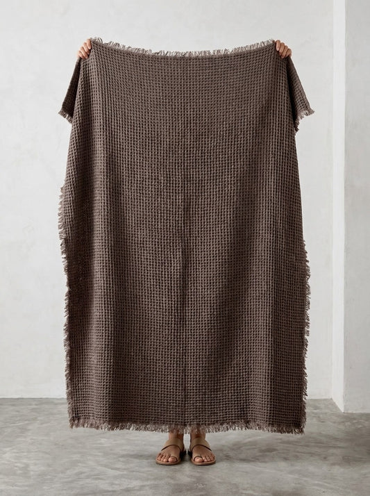 Cotton Waffle Throw