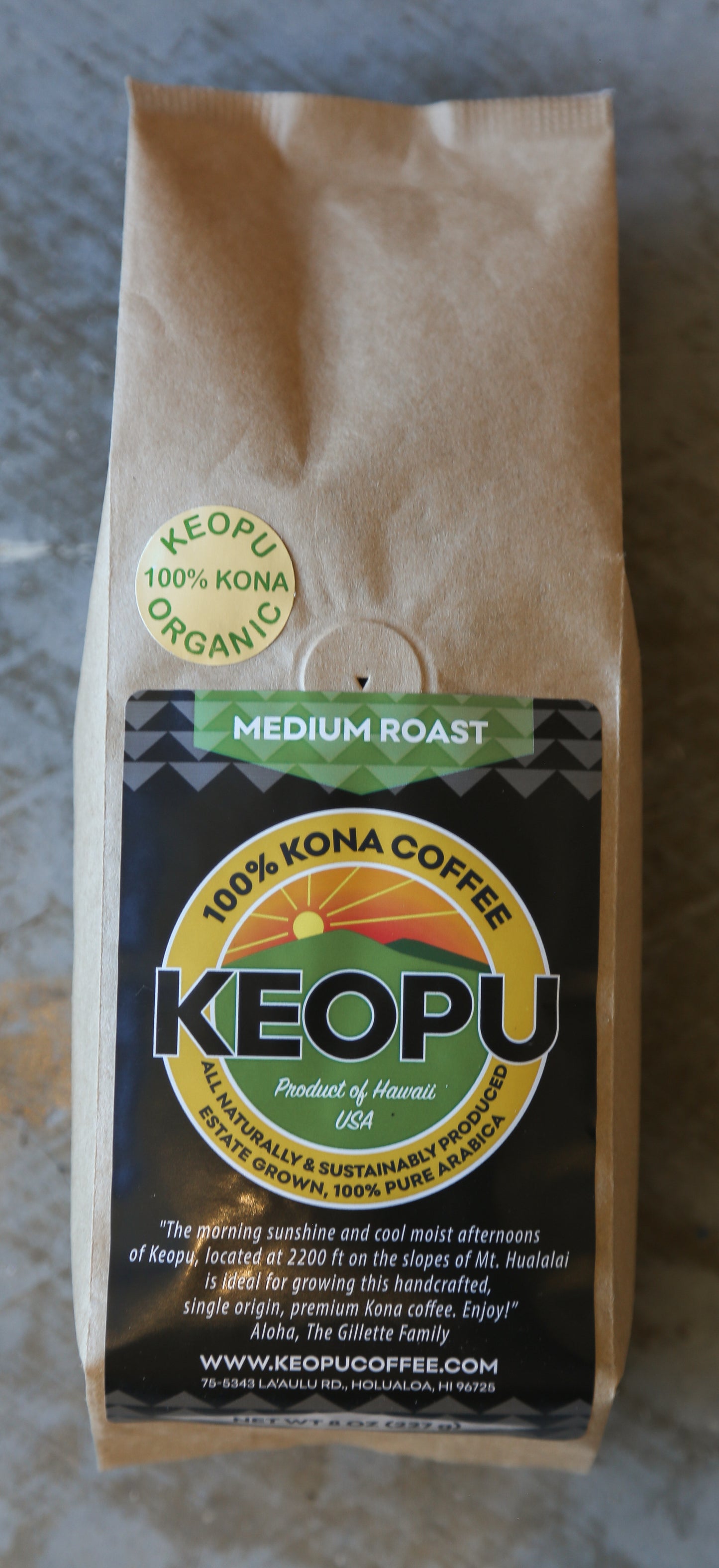 Kona Coffee / Keopu