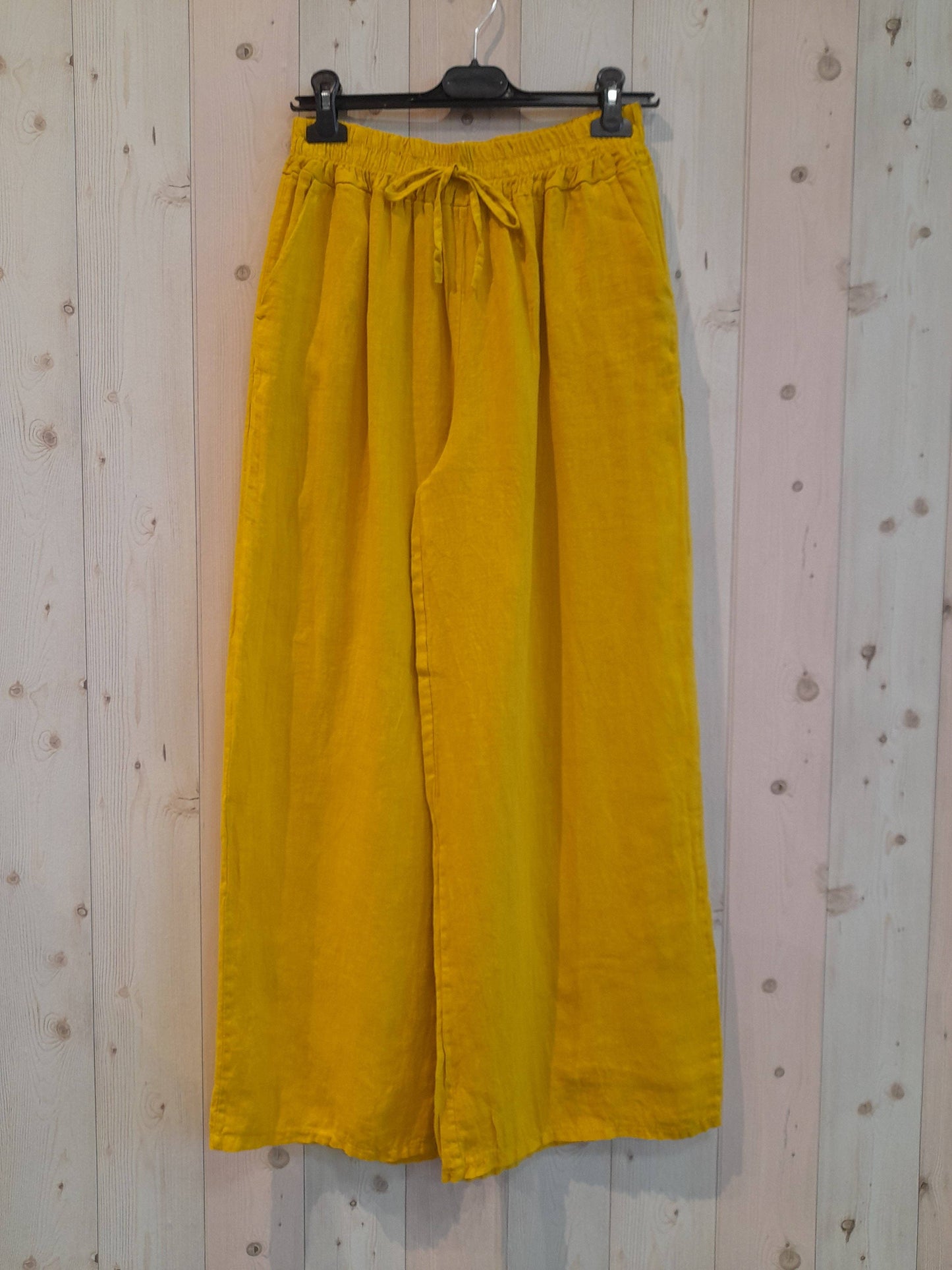 REF 15837 STRAIGHT LEG PANTS 100% LINEN