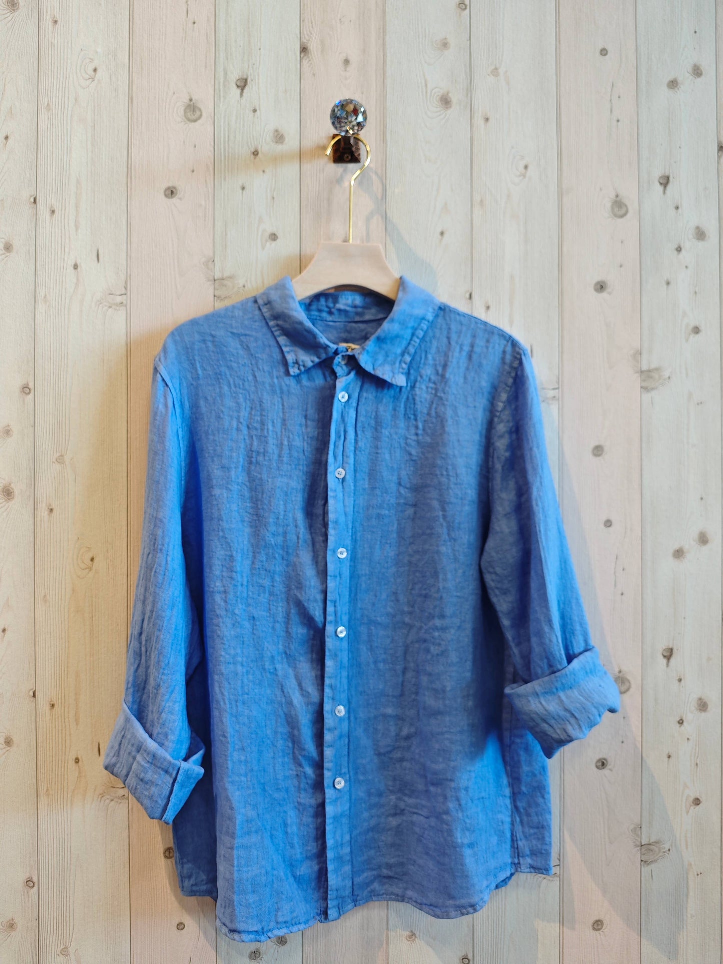 REF 219596 MEN'S 100% LINEN SHIRT