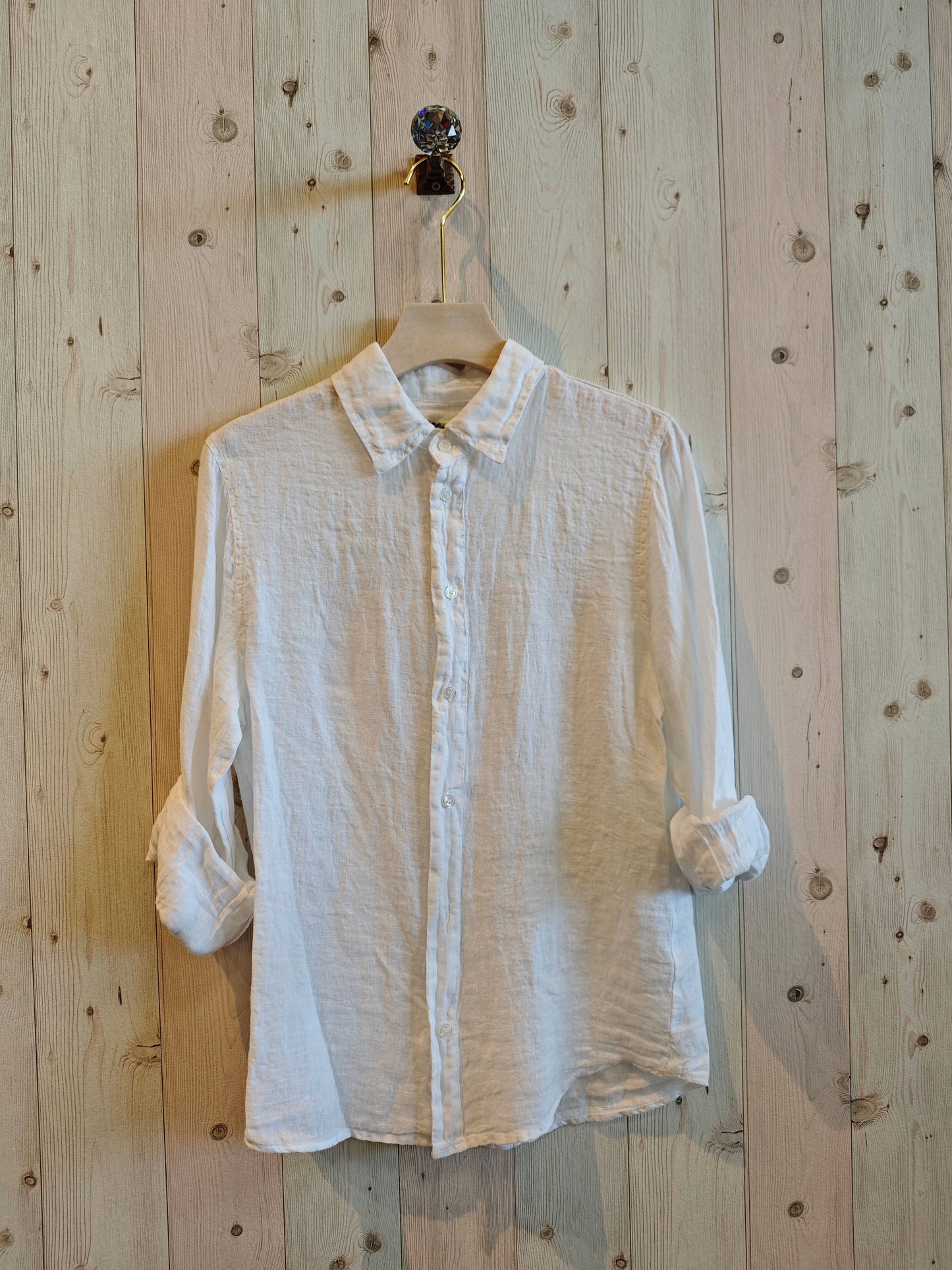 REF 219596 MEN'S 100% LINEN SHIRT