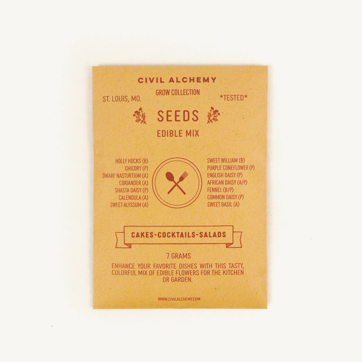 Edible Flower Seed Mix