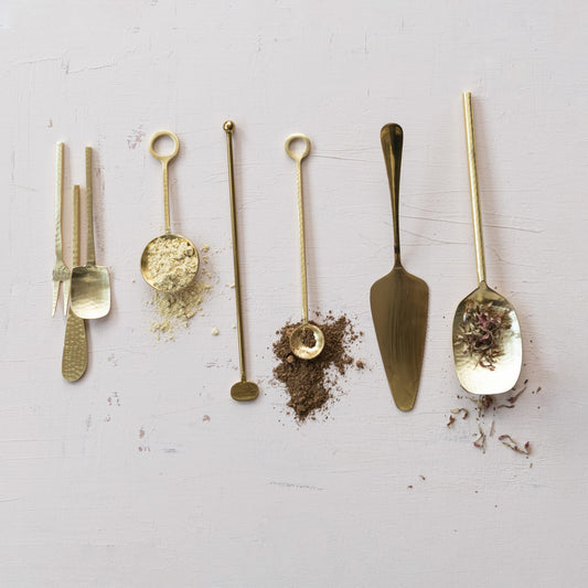 Gold Cocktail Spoon
