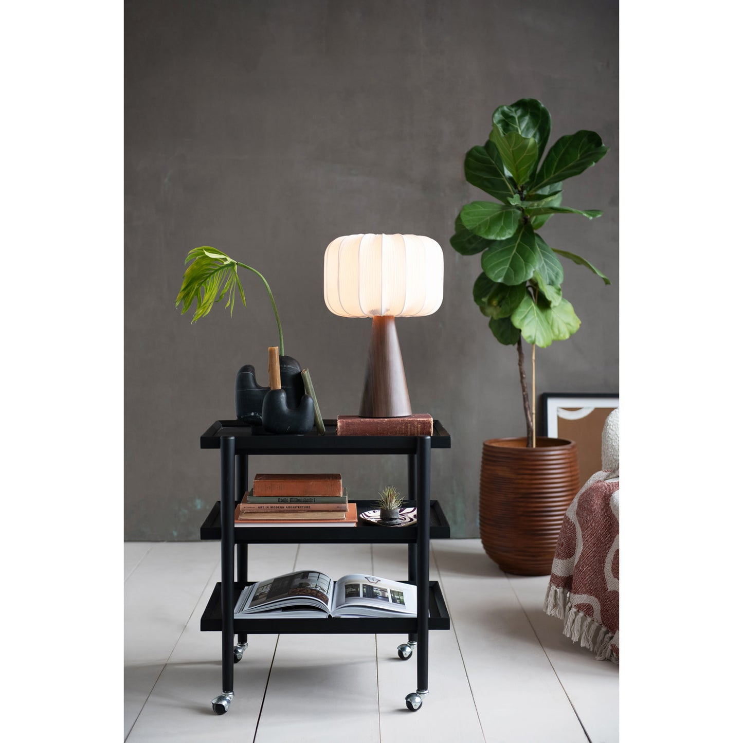 Pleated Table Lamp