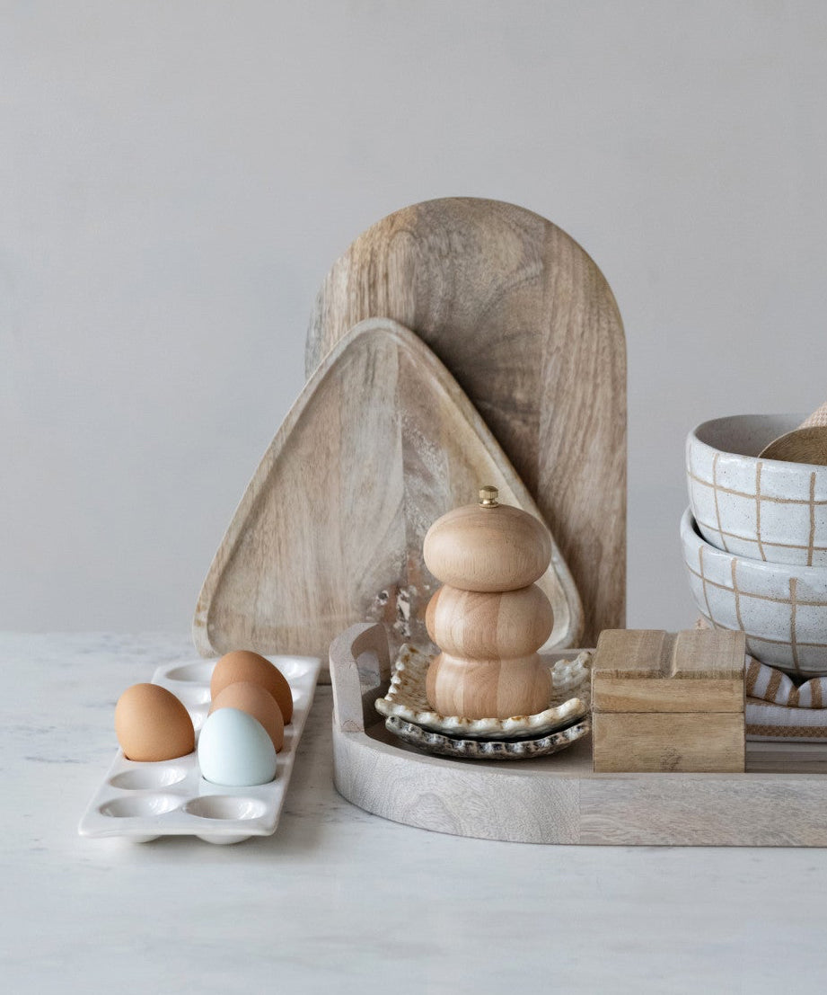 Stoneware Egg Holder