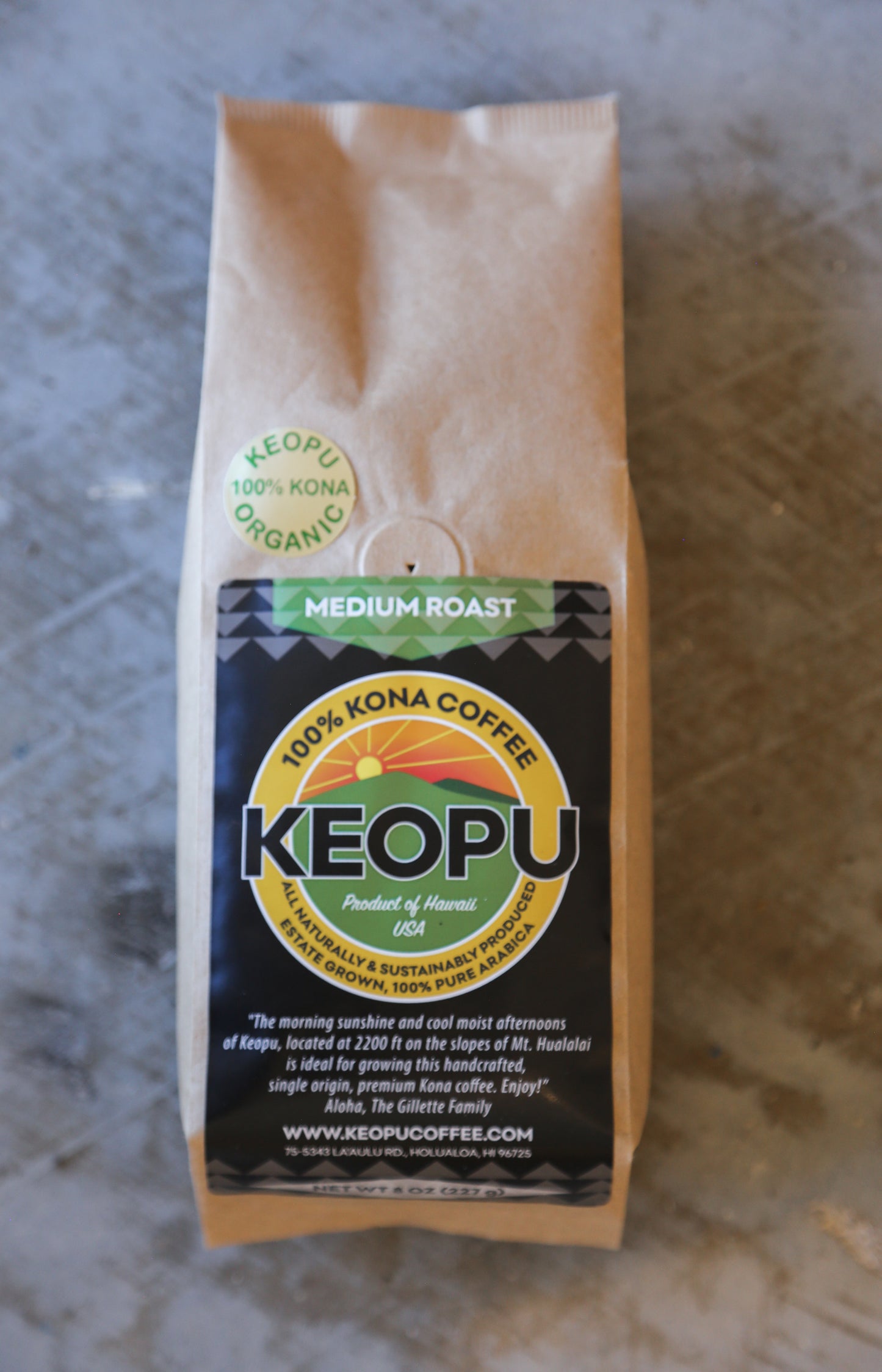 Kona Coffee / Keopu