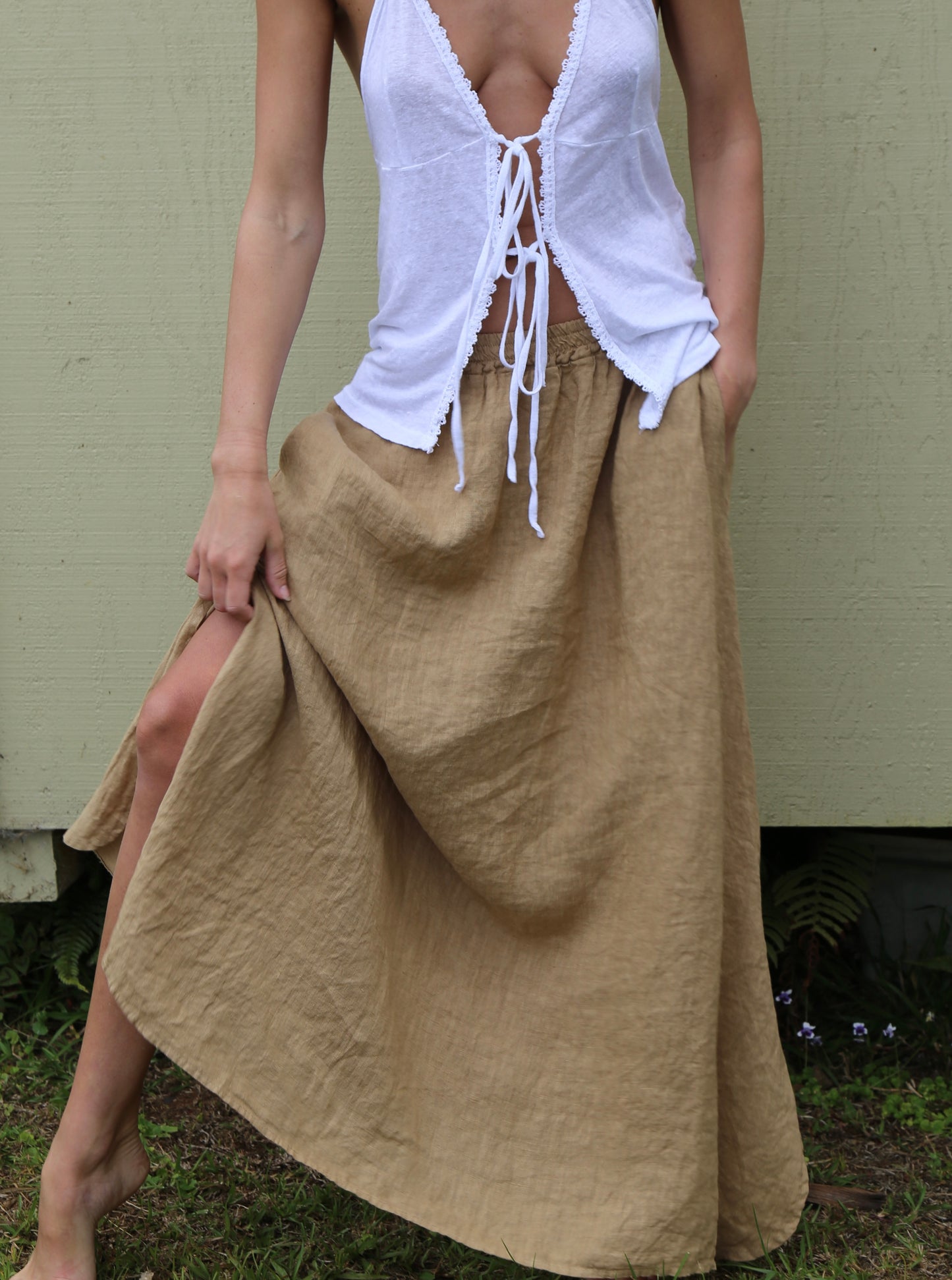 Koa Skirt / Lino
