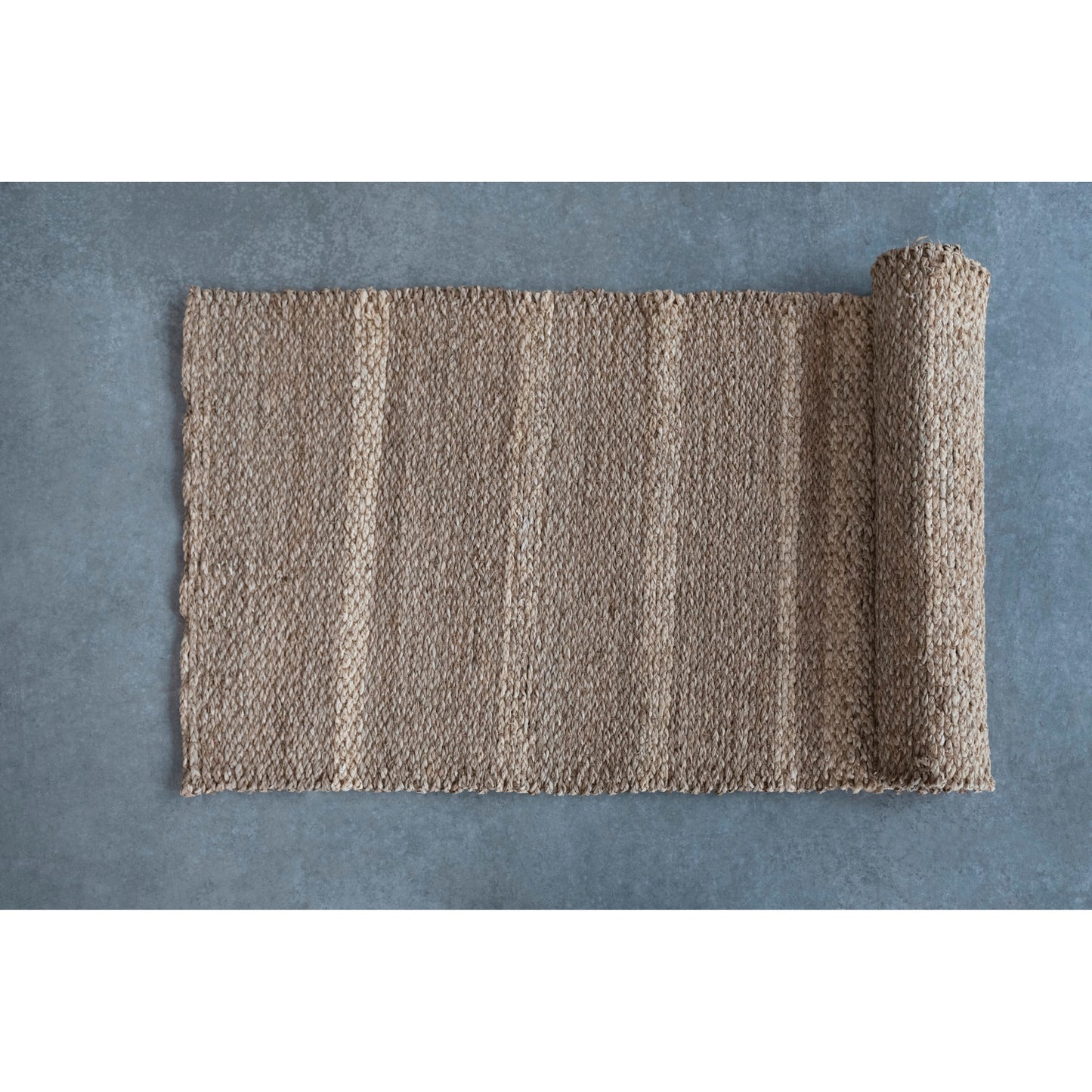 Hand-Woven Seagrass & Corn Husk Floor Runner