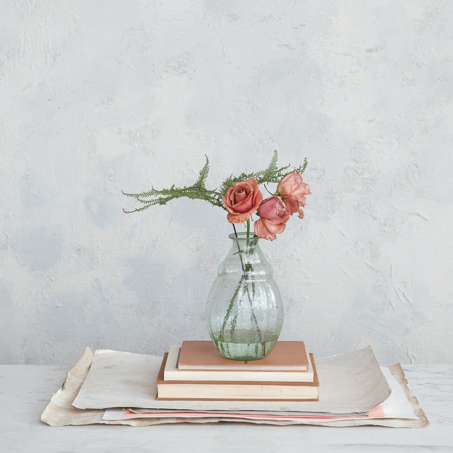 Hand Blown Glass Vase