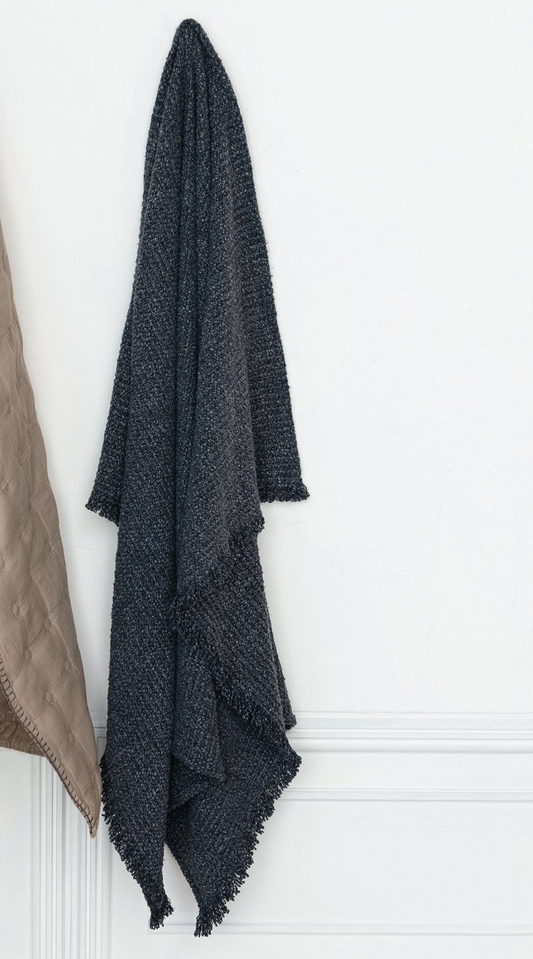 Bouclé Throw