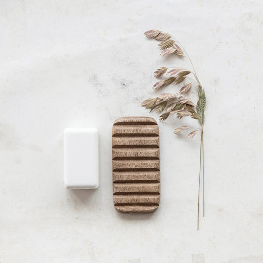 Carved Mango Soap Dish