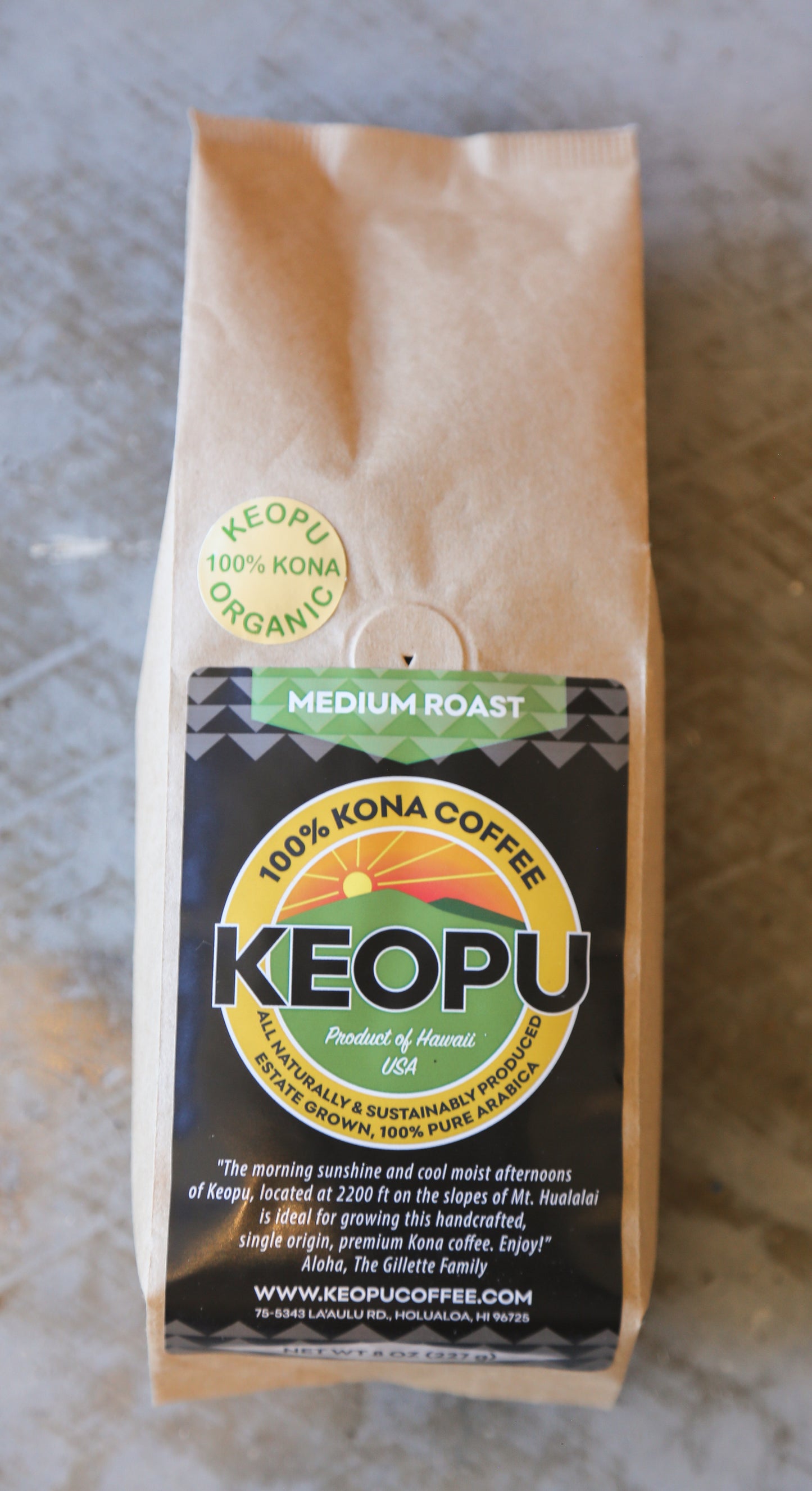 Kona Coffee / Keopu