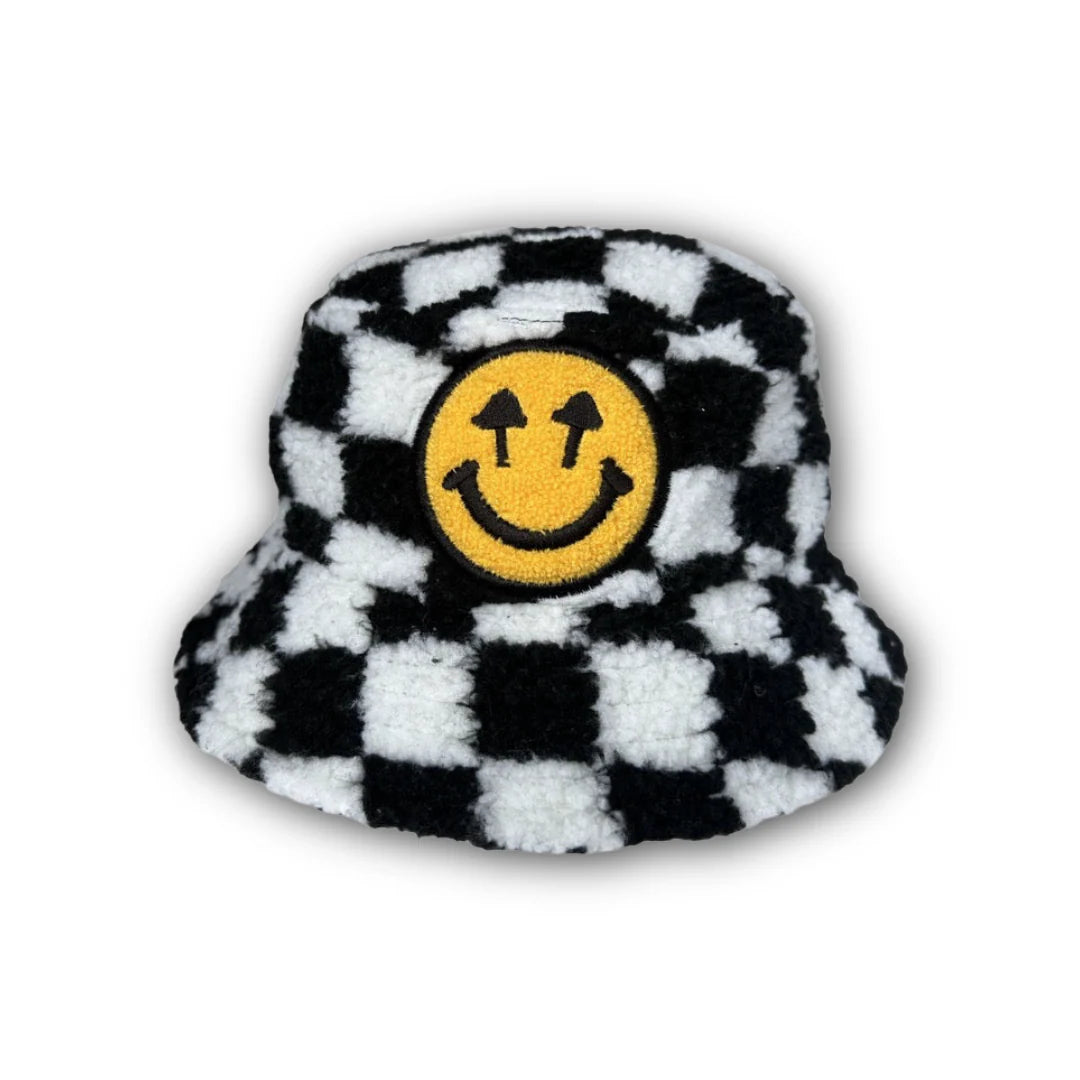 Double Blind Sherpa Bucket / Happy Caps
