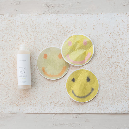 Cellulose sponge set of three