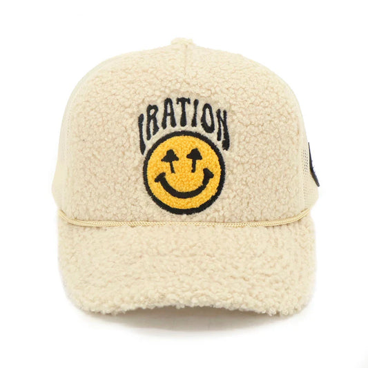 Iration Sherpa Trucker Hat / Happy Caps