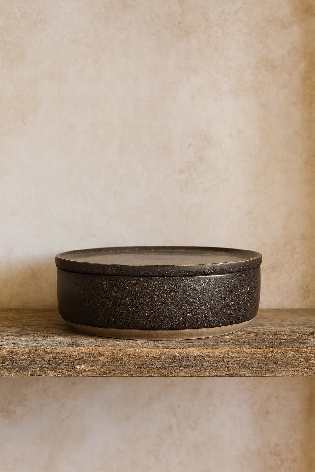 Stoneware Bowl with Lid