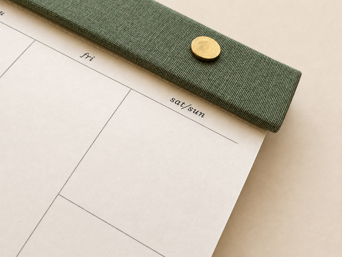 Weekly Planner Notepad