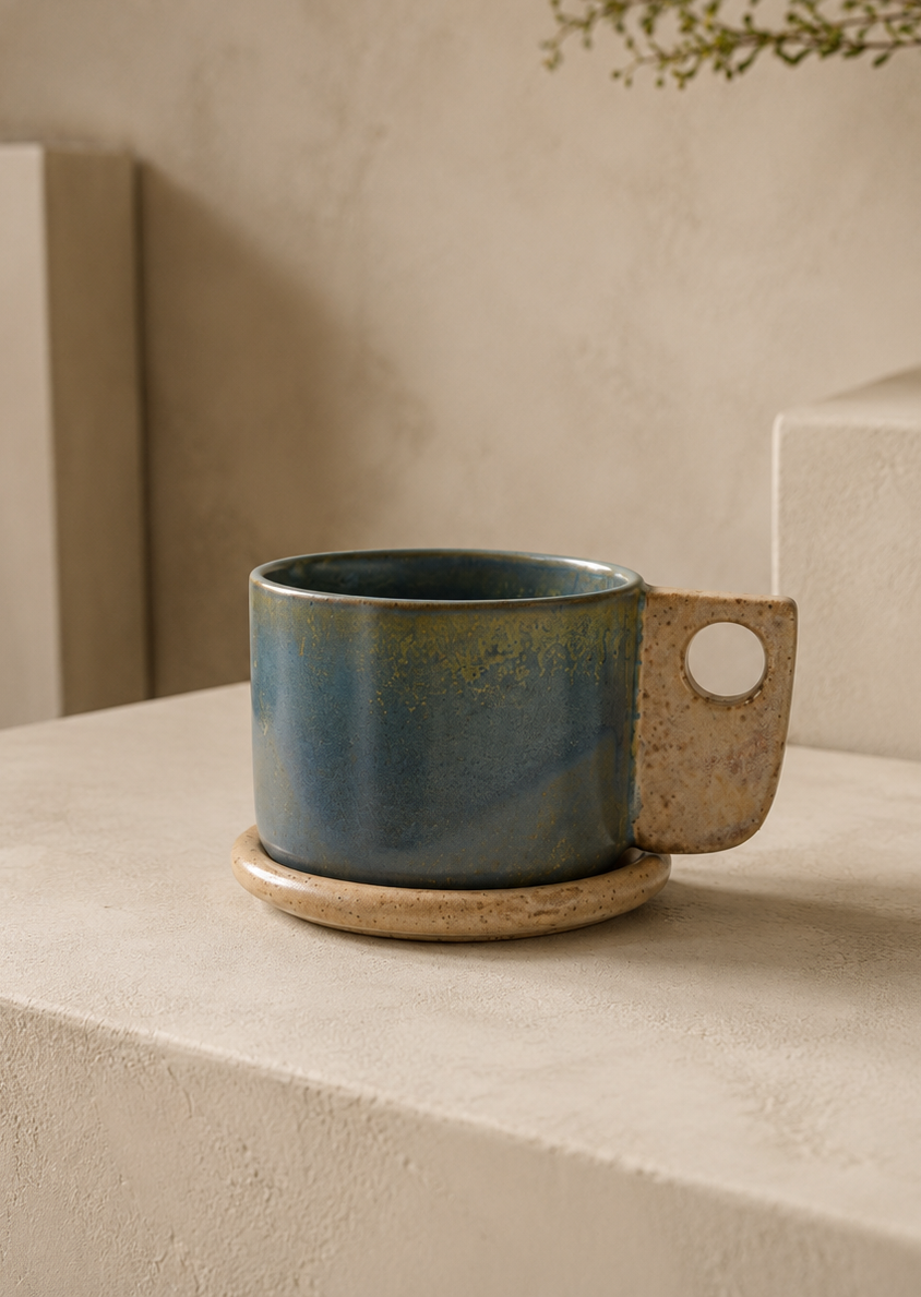 Stoneware Mug Set