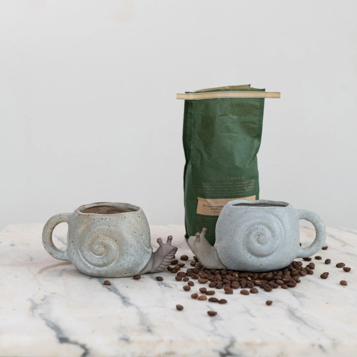 Snail Stoneware Mug