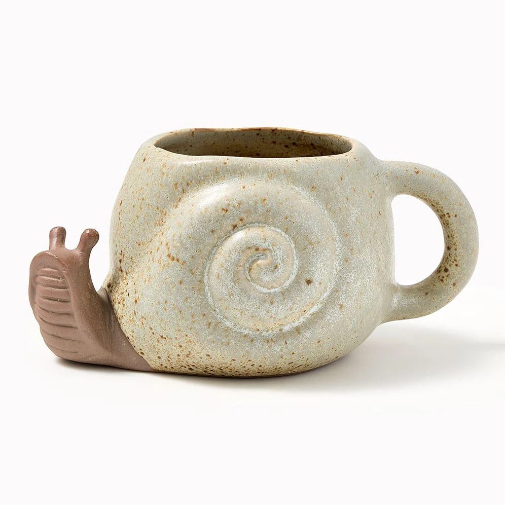 Snail Stoneware Mug