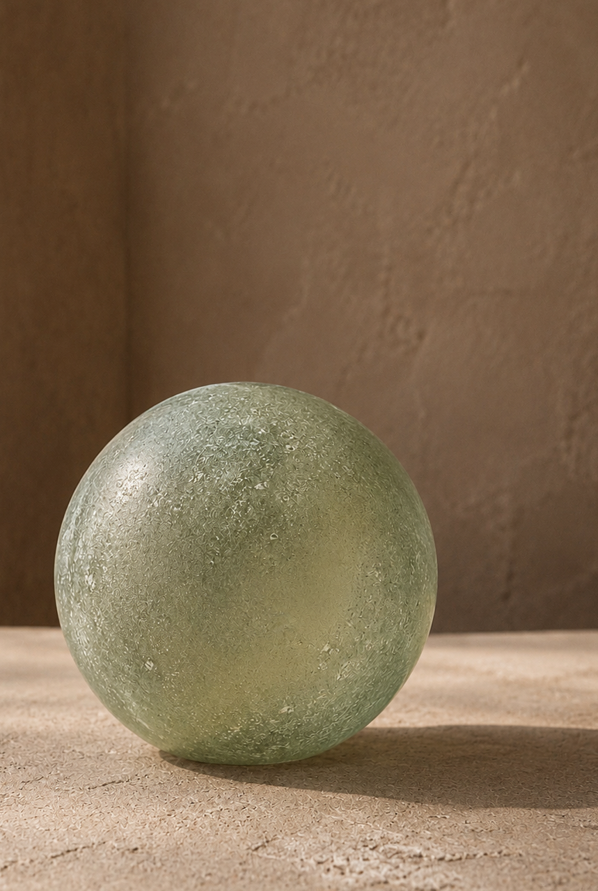 Frosted Glass Orb Light