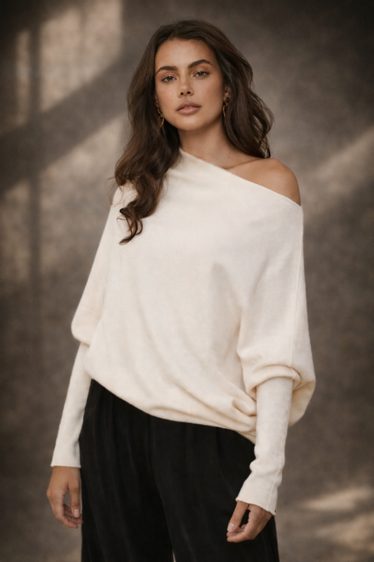 Noho Knit Sweater / Ecru