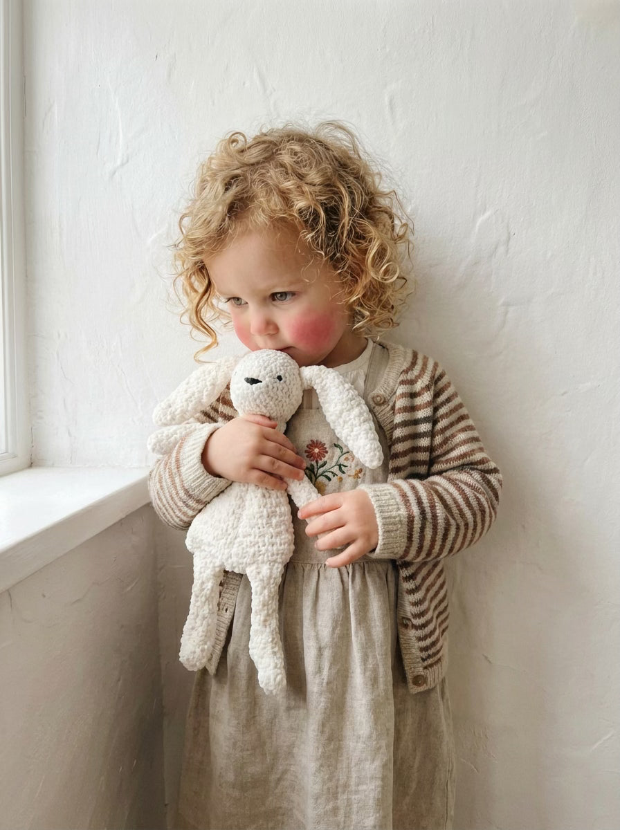 Knit Chenille Bunny